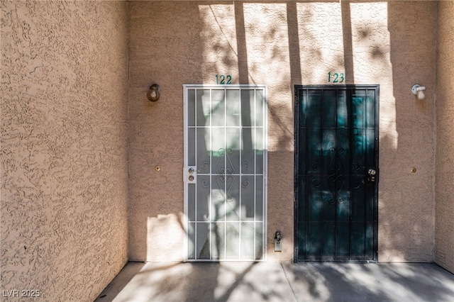 view of property entrance