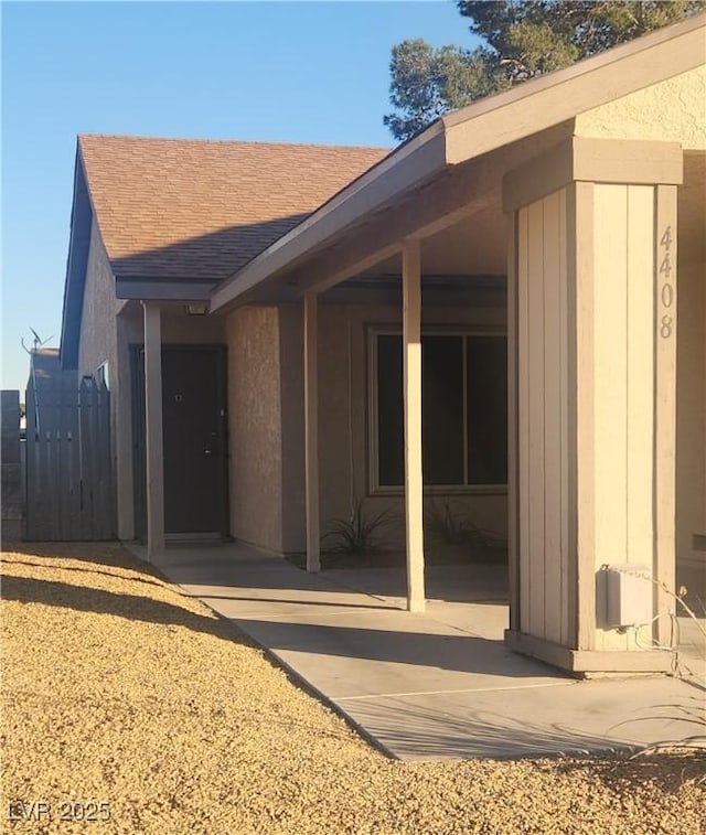 view of rear view of house