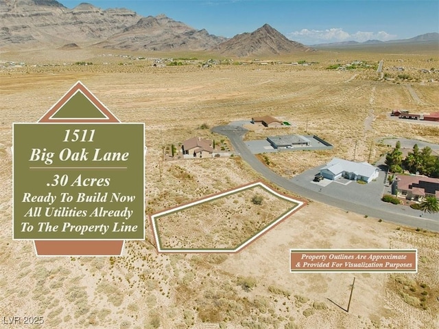 1511 Big Oak Ln, Pahrump NV, 89060 land for sale