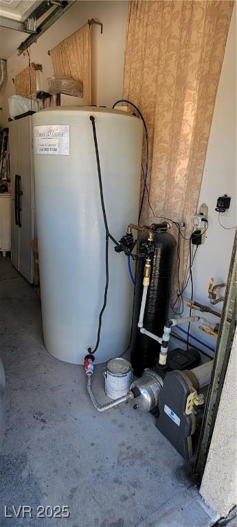 utilities featuring water heater