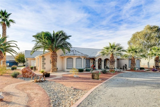 view of mediterranean / spanish home