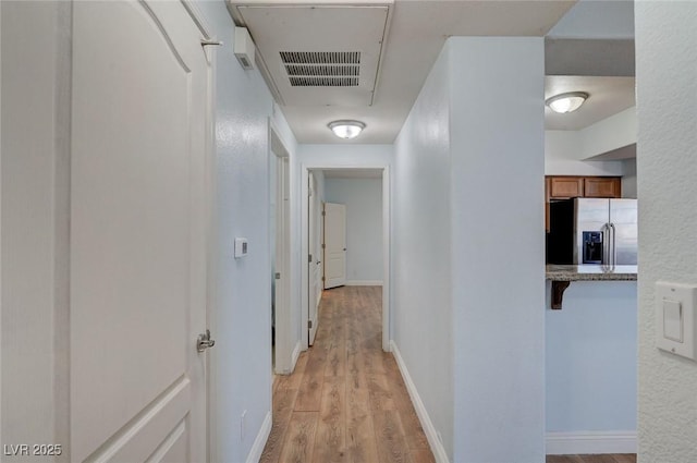 1701 King James St Unit 101, Las Vegas, NV 89144 - hall with light wood-type flooring