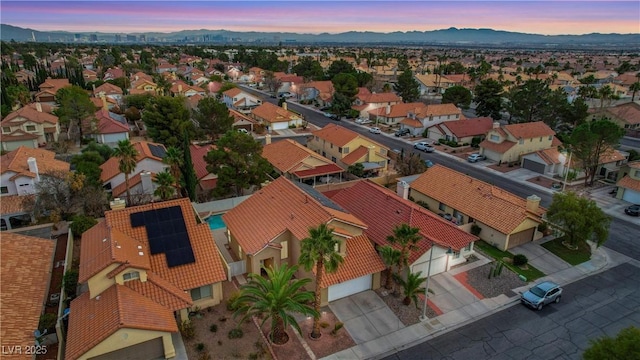 3320 Haven Beach Way, Las Vegas, NV 89117 - aerial perspective of suburban area with a mountainous background