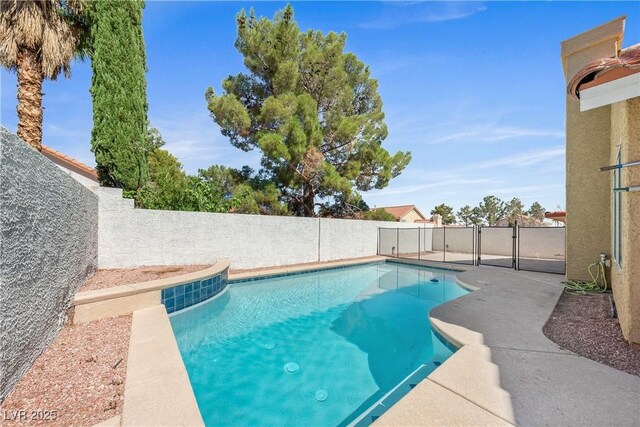 3320 Haven Beach Way, Las Vegas, NV 89117 - view of pool with a fenced backyard