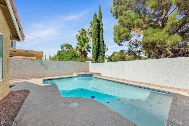 3320 Haven Beach Way, Las Vegas, NV 89117 - view of pool with a fenced backyard