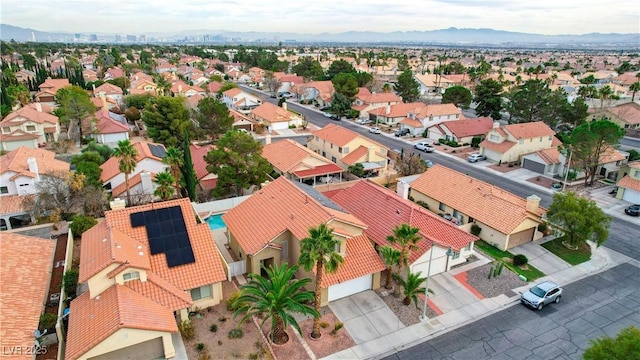 3320 Haven Beach Way, Las Vegas, NV 89117 - aerial perspective of suburban area with a mountain backdrop