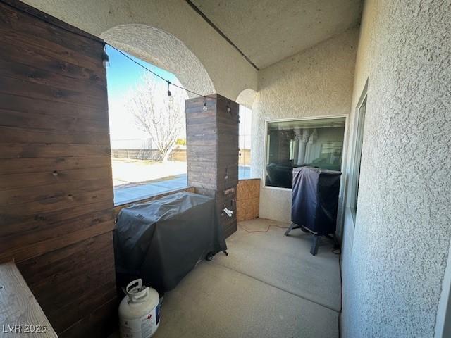 view of patio / terrace featuring grilling area