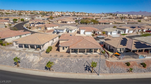 birds eye view of property featuring a residential view