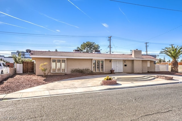 view of ranch-style home