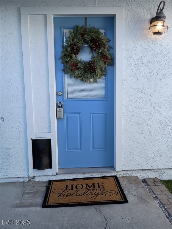 view of entrance to property