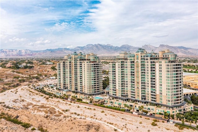 view of property with a mountain view