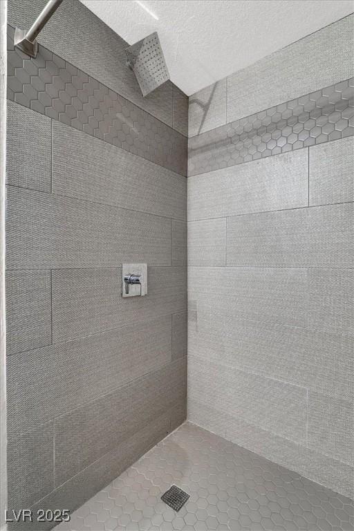 bathroom with a shower