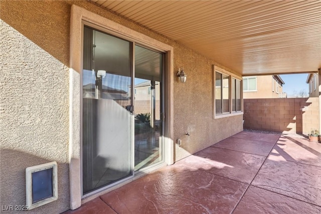 view of patio / terrace