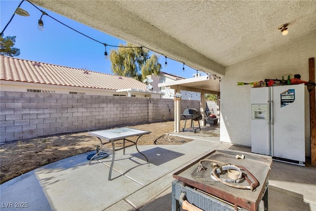 view of patio / terrace with grilling area