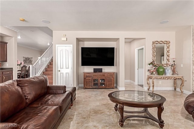 view of living room