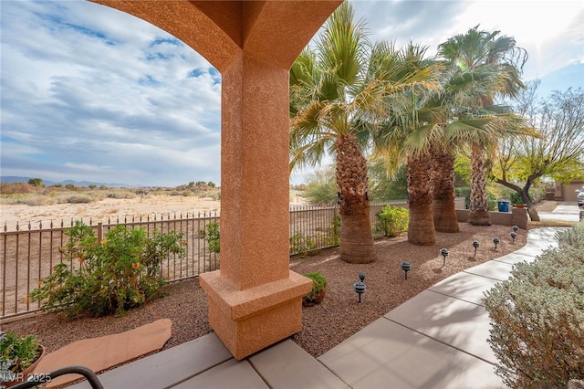 view of patio