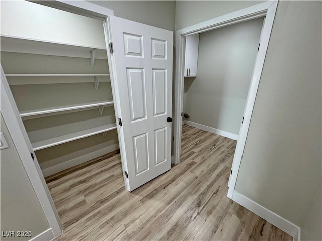 view of closet