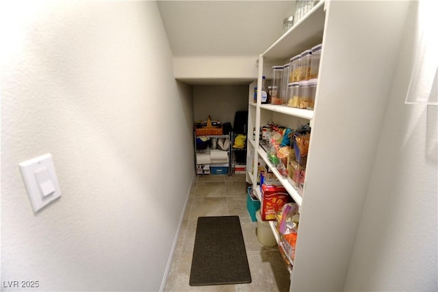 view of pantry