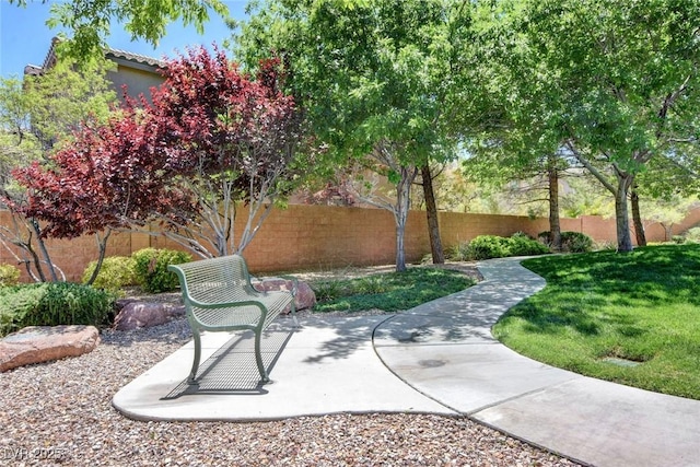 view of patio