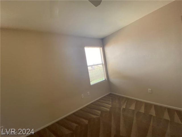 empty room with carpet floors