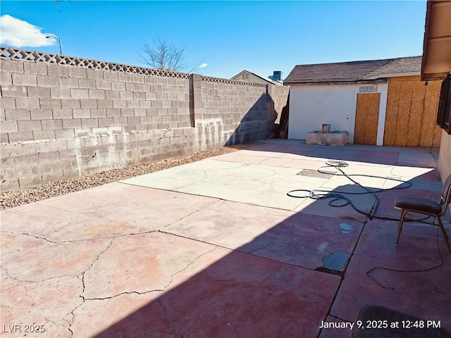 view of patio