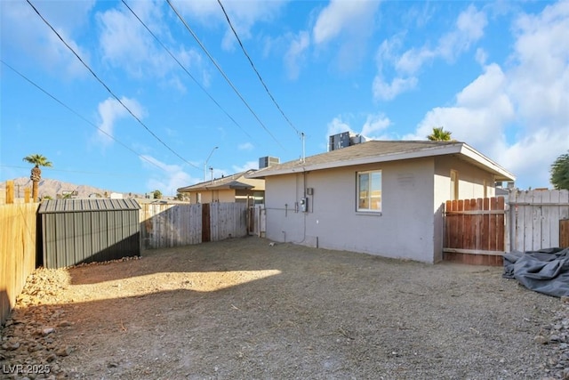 view of rear view of house