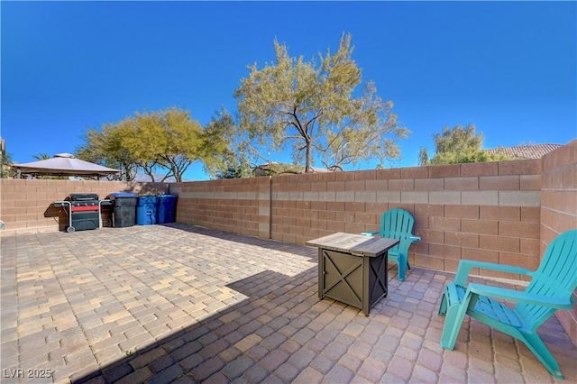 view of patio