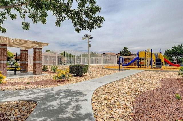 view of playground