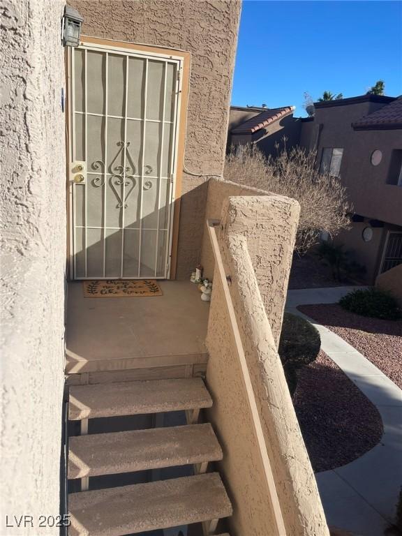 view of staircase