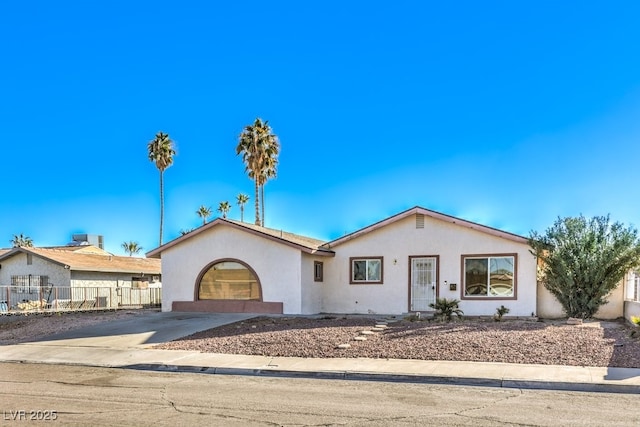 view of ranch-style house