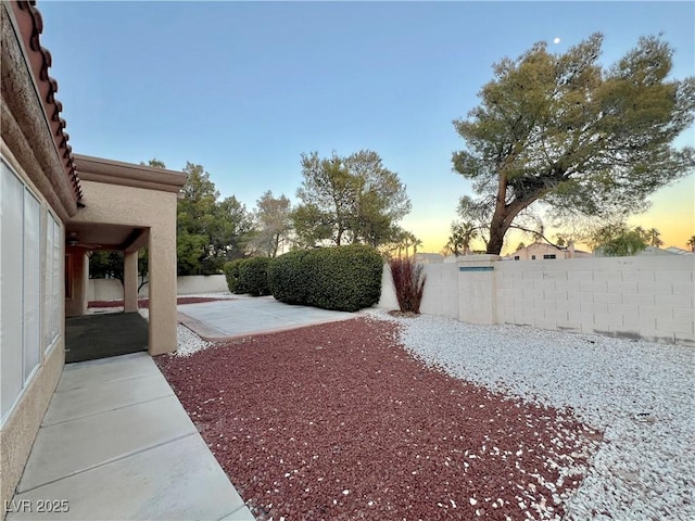 3012 Morning Ridge Dr, Las Vegas, NV 89134 - fenced backyard with a patio