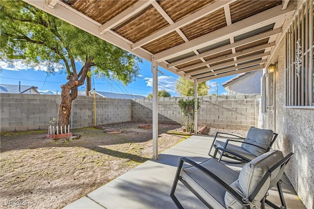 view of patio / terrace