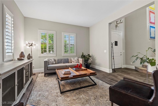 view of living room