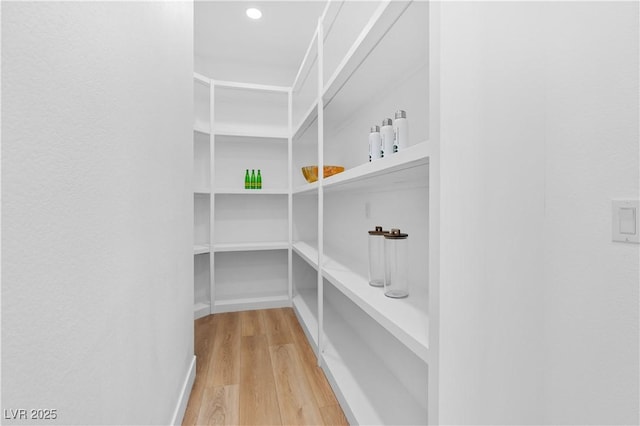 view of pantry