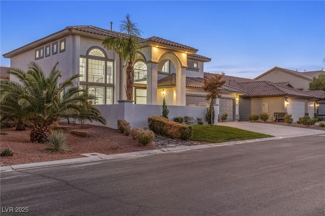 view of mediterranean / spanish-style home