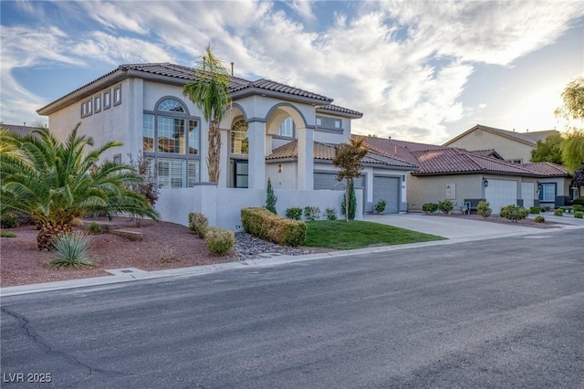 view of mediterranean / spanish-style home