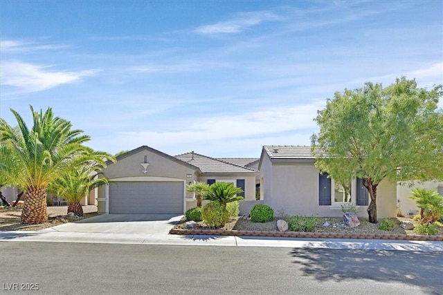 ranch-style house with a garage