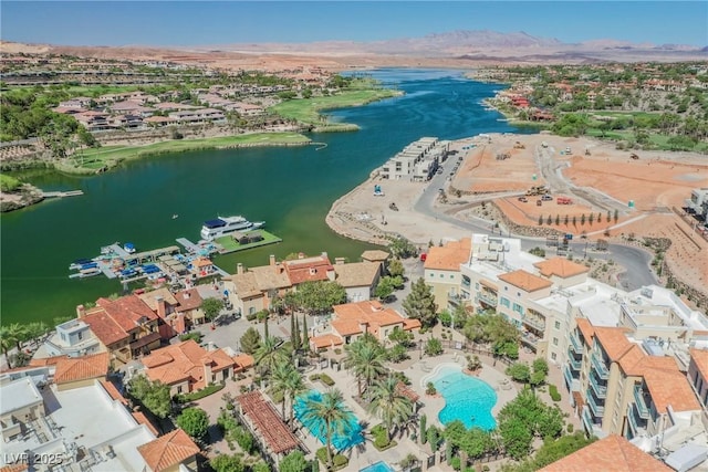 30 Strada Di Villaggio 115, Henderson, NV 89011 - birds eye view of property with a water view