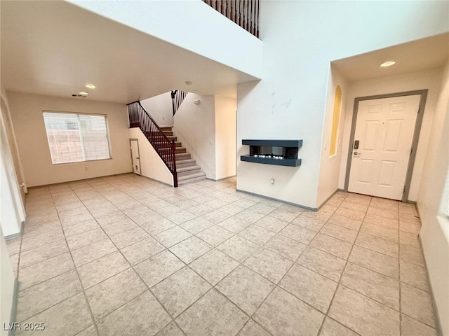 view of unfurnished living room