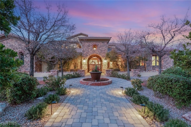 surrounding community with a patio area