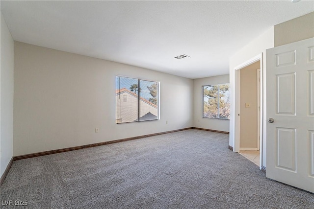 empty room with light carpet