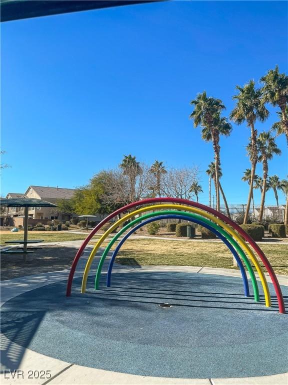 surrounding community with a playground