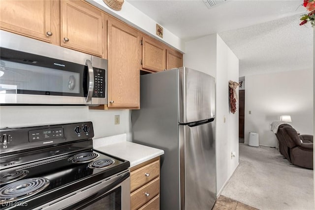 kitchen with stainless steel appliances