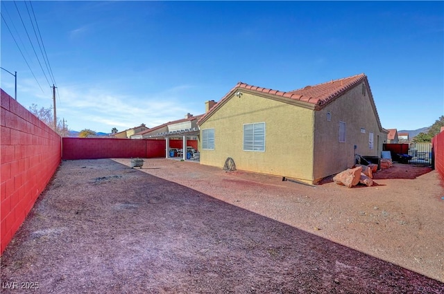 view of rear view of house