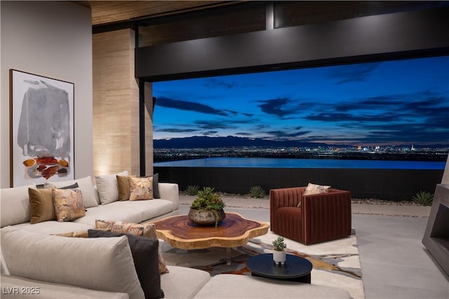 view of home theater room