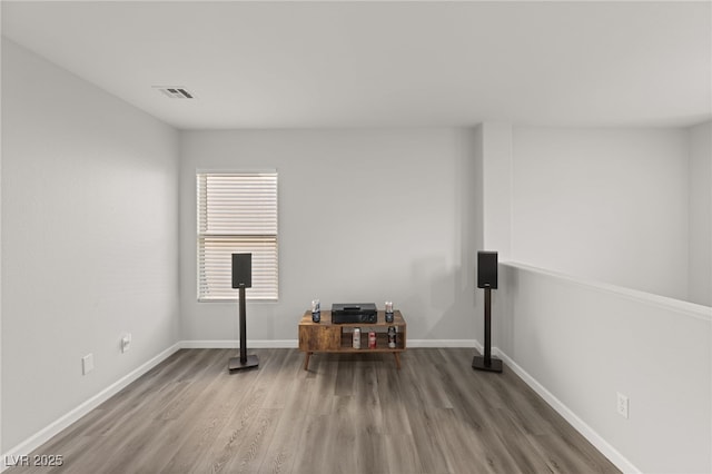 interior space featuring hardwood / wood-style floors