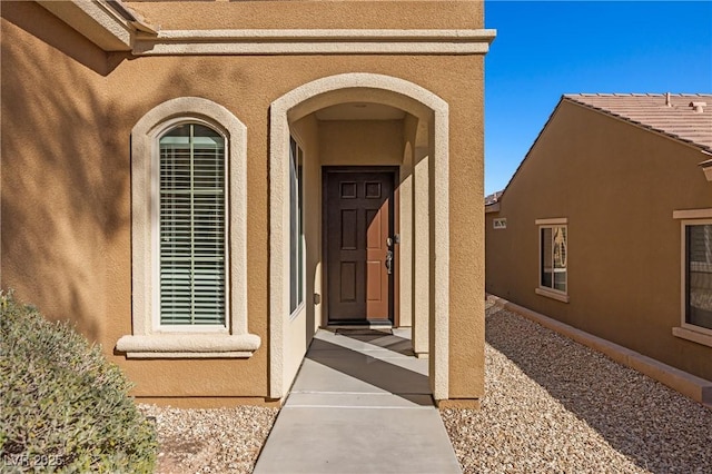 view of property entrance