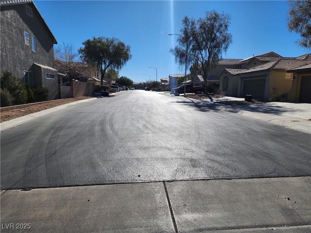 view of road