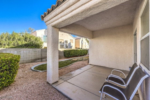 view of patio