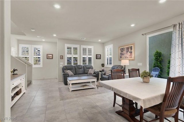 view of dining room